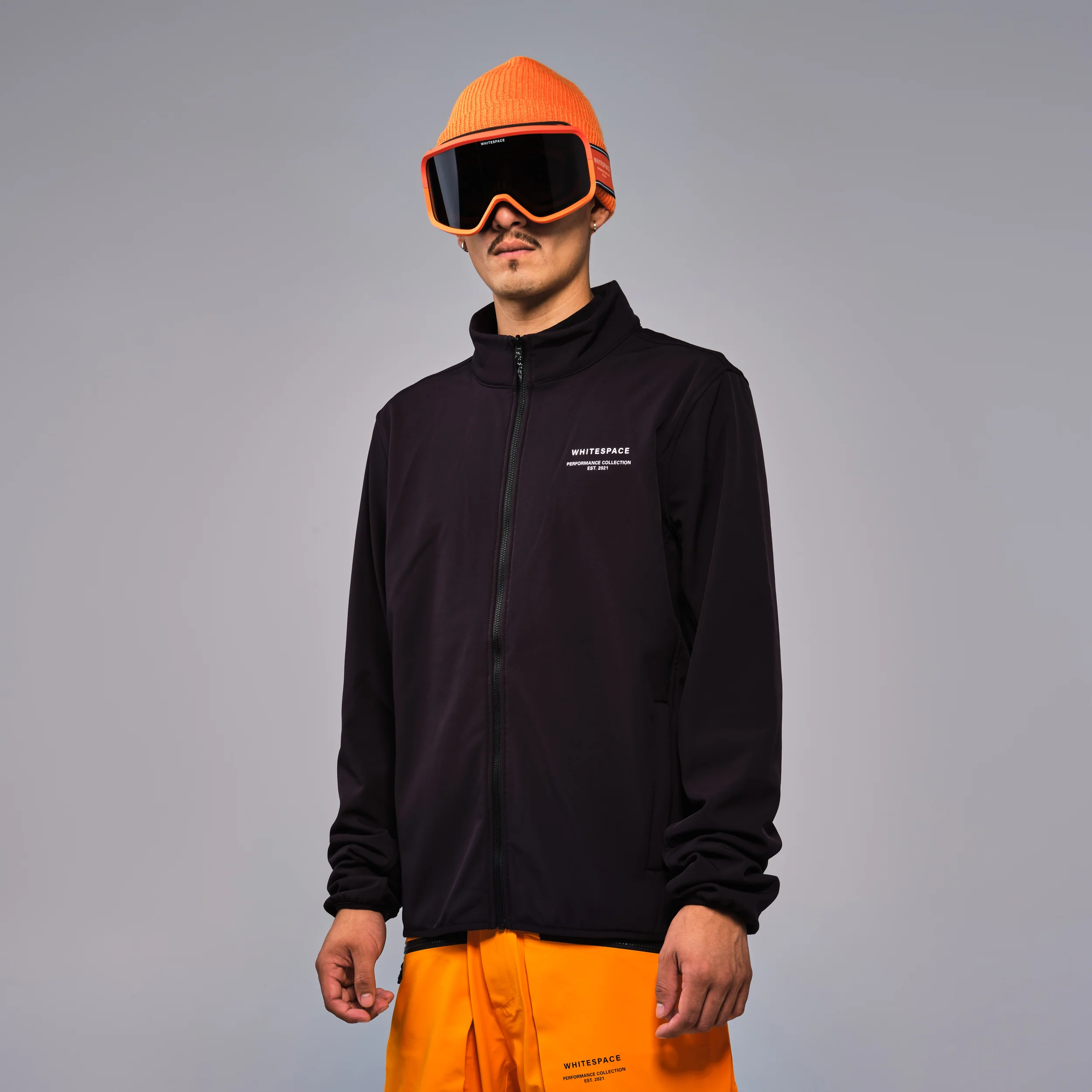 3L Performance 3-In-1 Jacket - Solar Orange / Black - Image 4