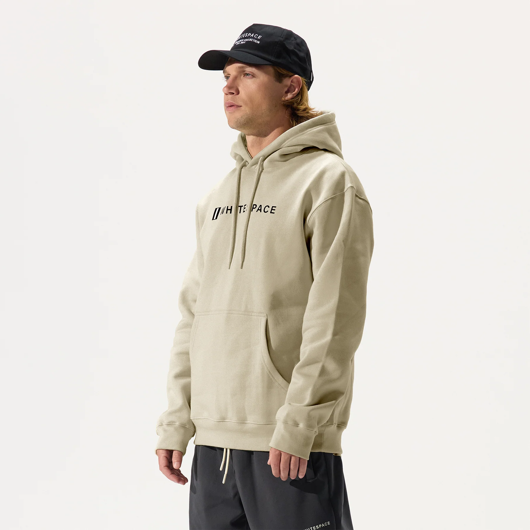 Block Hoodie - Oatmeal - Image 2