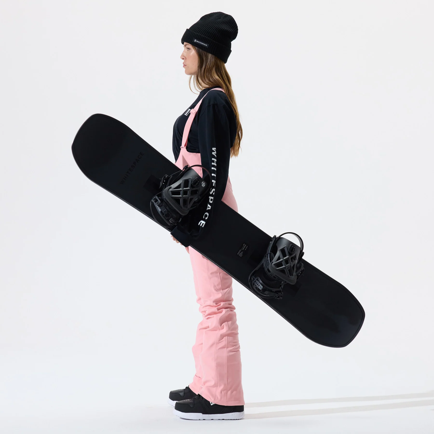 High Waisted Riding Bib - Pink Icing - Image 3