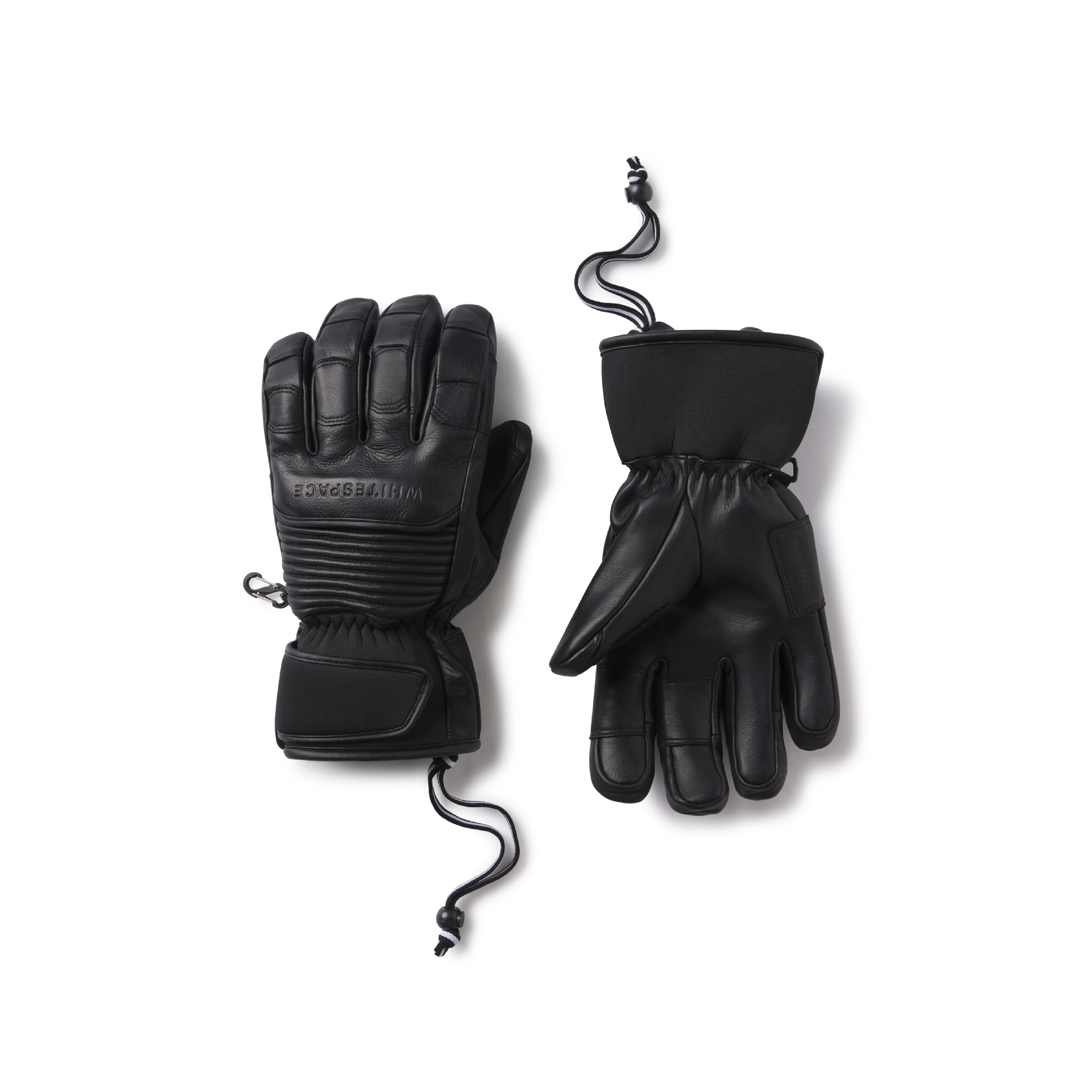 Leather Riding Gloves - Black Onyx